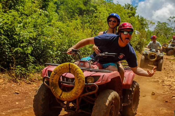 The Best Adrenaline Park! Atv’S Ziplines & Cenote Swim Experience From Cancun