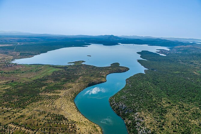 The Wonder of Nature Route – Panoramic Flight Over Plitvice Lakes & Krka NP