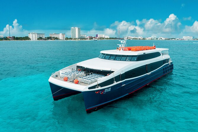 To Isla Mujeres Luxury FERRY by Xcaret From Cancun