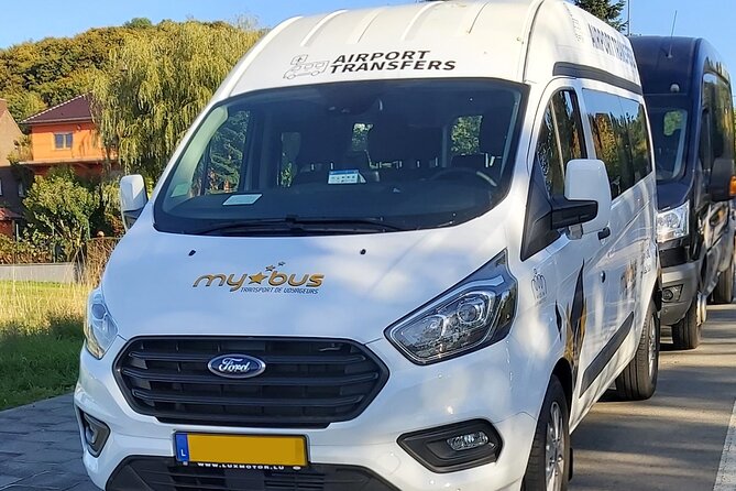 Transfers in Minibus – Lux (LUX-AIRPORT-LUX-CITY)(10kms Inclued)