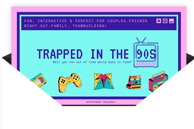 Trapped From the Future – Tampa 80S & 90S Escape Rooms