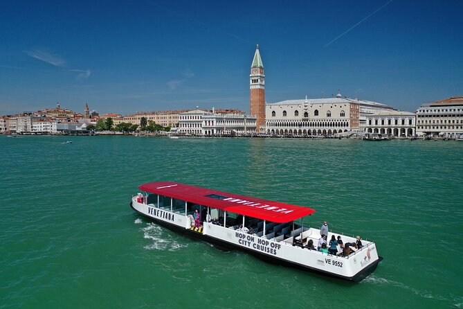 Venice and Lagoon Islands Tour With Audio Guides (Hop-On Hop-Off 48h)