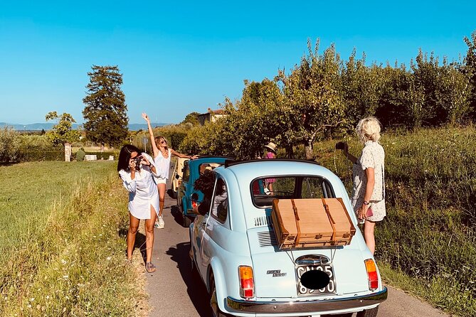 Vintage Fiat 500 Rental for One Day in Lucca