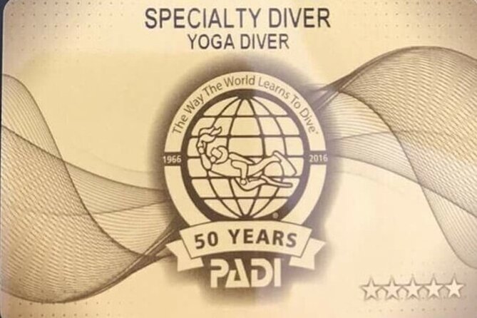 Yoga-Scuba Experience (For Beginners) and PADI Yoga Diver Specialty Course