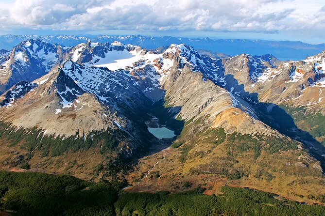 15 Flight Ushuaia and Emerald Lagoon Helicopter Overflight - Inclusions and Pickup Information