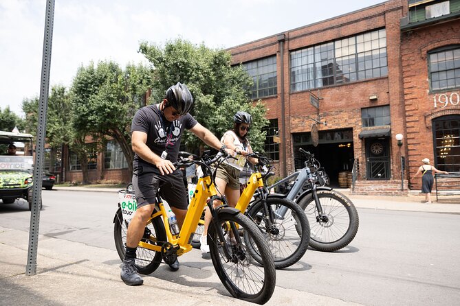 2-Hour Guided E-Bicycle Sightseeing Tour of Nashville - Highlights of the Route