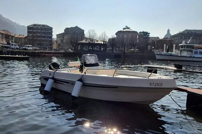 3 Hour Boat Rental Without License 40hp Engine on Lake Como - Meeting and End Point Details