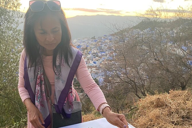 3-Hour Cooking Class Overlooking the Blue City - Location and Meeting Point