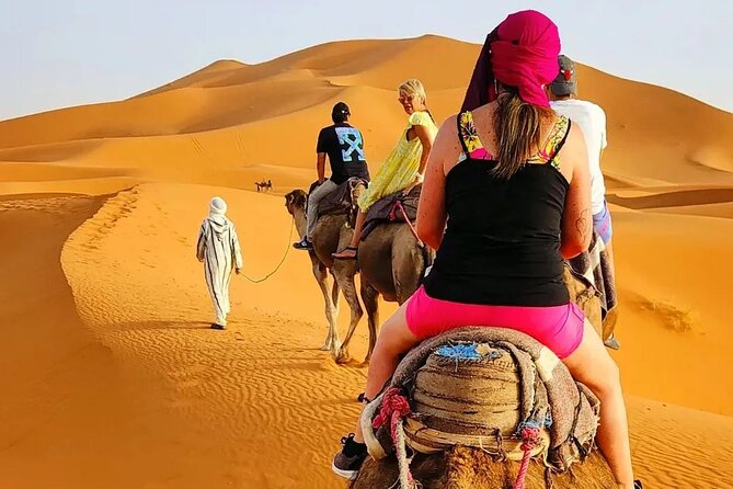 4 Days Private Desert Tour From Marrakech to Merzouga - Camel Trekking Experience