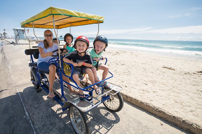 4-Wheel Surrey Cycle Rental in Long Beach Shoreline Village - Location and Directions