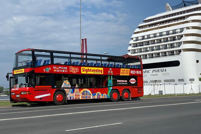 48h Day Riga Sightseeing Red Bus Grand Tour - Departure Points and Accessibility