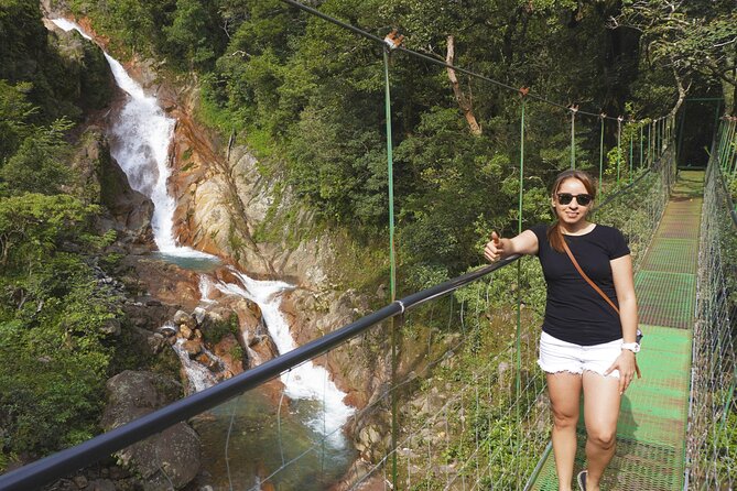 5 in 1 Sloth, Rainforest, Waterfalls, Hanging Bridges, Volcanic Activity Tour. - Inclusions