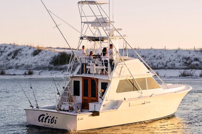 6 Hour Family Fun Fishing Charter on a 42' Sportfish ,Alibi - Vessel Specifications and Features