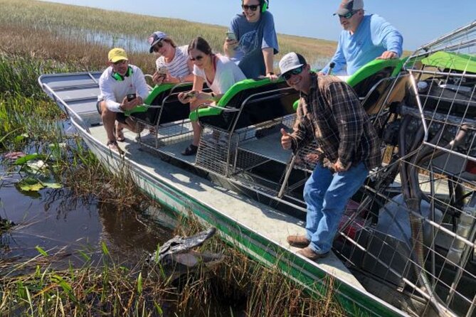 60 Min Private Everglades Airboat Ride in Miami - Inclusions of the Experience
