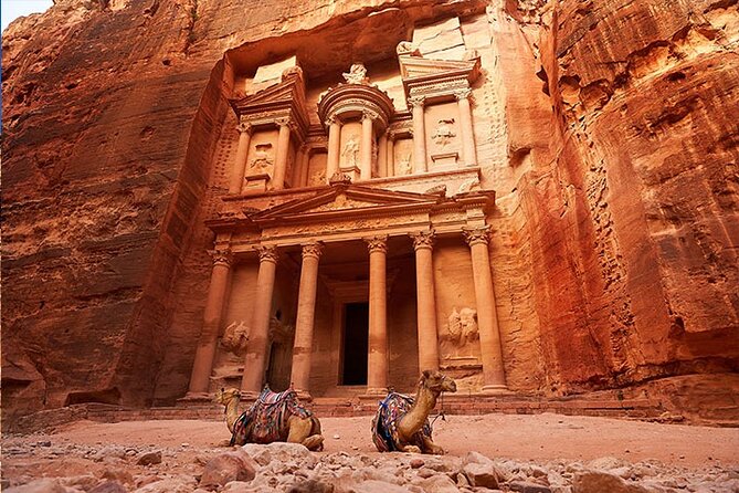 7-Night Best of Jordan Tour: Jerash, Dead Sea, Petra, and Wadi Rum Overnight - Floating in the Dead Sea