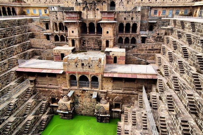 Abhaneri: Chand Baori Step Well Sightseeing by Guide & Tickets - Inclusions of the Tour