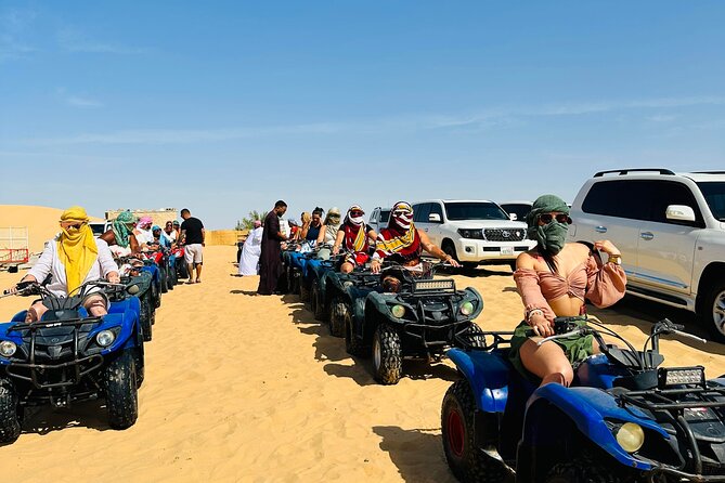 Abu Dhabi: 4x4 Desert Safari With Camel Raid & Quad Bike Option - Inclusions and Amenities