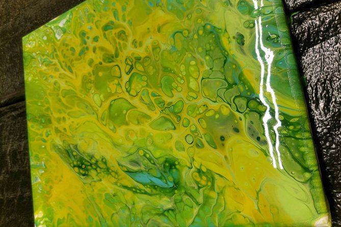 Acrylic Pour Painting Class in Estes Park, Colorado - Workshop Experiences and Supplies