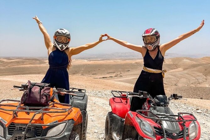 Agafay Desert Package, Quad Bike, Camel Ride and Dinner Show - Exciting Quad Biking Experience