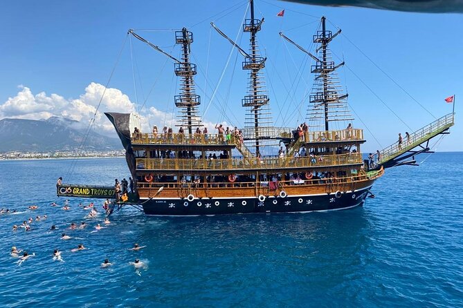 Alanya Grand Pirate Boat Tour With Lunch, Soft Drinks & Transfer - Cancellation Policy