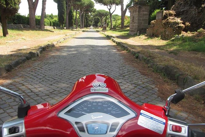 Appian Way Vespa Rome Tour - Meeting and Pickup
