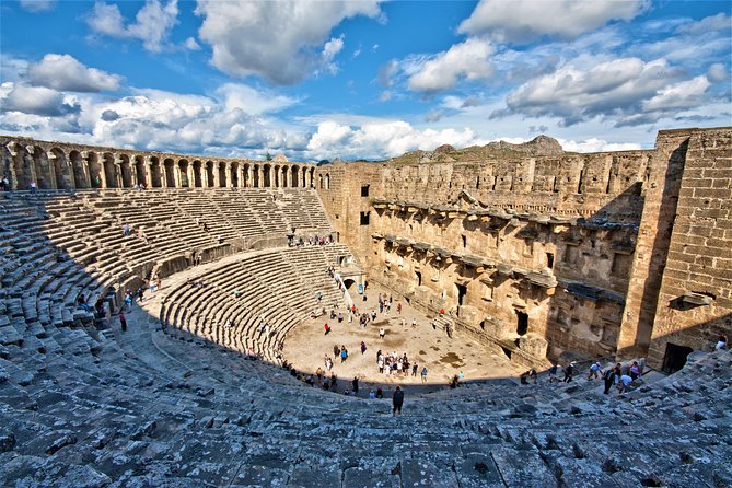 Aspendos-Perge-Side-Waterfall Tour - Itinerary Highlights