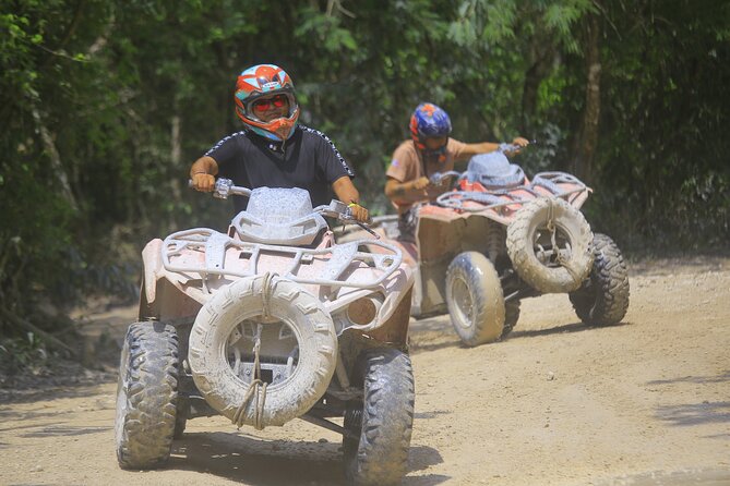ATV Adventure, Ziplines, Cenote Swim, Snack & Transport Included. - Transportation and Pickup
