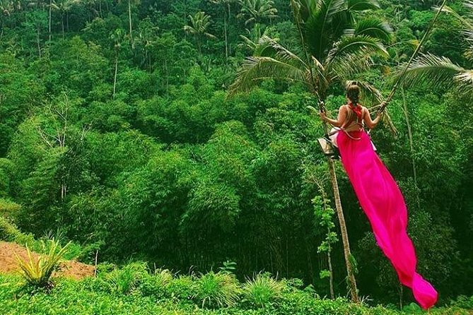 Bali Romantic Floating Breakfast - Jungle Swing - Monkey Forest - Ubud Art Shop. - Pickup Locations and Options