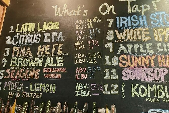Beer and Food Tasting Experience at Roatan Island Brewing Company - Pickup and Drop-off Options