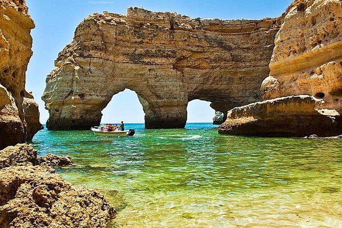 Benagil Cave by Boat Carvoeiro Algarseco Caves by Minivan From Lagos - Marinha Beach and Algar Seco