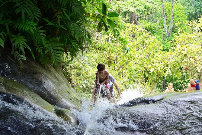 Best of Chiangmai Day Trip Temples and Sticky Waterfall - Exploring Sticky Waterfall