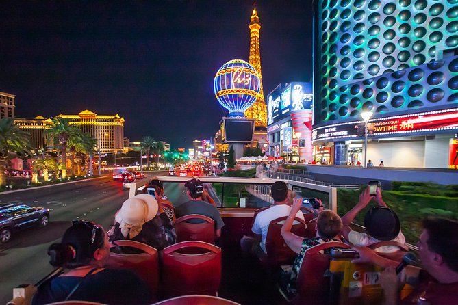 Big Bus Las Vegas: Sightseeing Night Tour by Open-top Bus - Exploring the Las Vegas Strip at Night