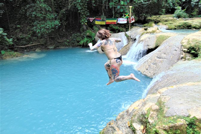 Blue Hole and Secret Falls Day Trip Plus Shopping From Falmouth - Important Information