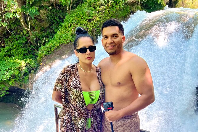 Blue Hole Waterfalls and Bamboo Rafting With Transportation - Inclusions