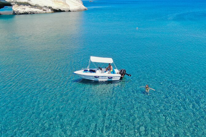Boat Rental in Milos Island - Meeting and Pickup
