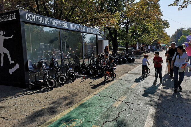 Bucharest Electric City Tour + SB Electric Center No Need Driver Licence #Green - Schedule and Availability