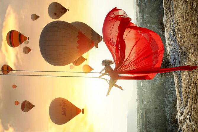 Cappadocia Flying Dress Photoshoot - Capturing the Essence of the Moment