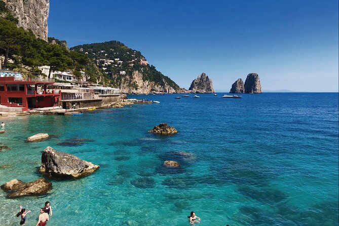 Capri Boat Tour From Sorrento - Scenic Stops for Swimming and Snorkeling