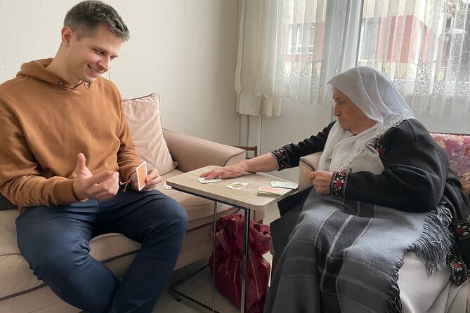 Card Game and Afternoon Turkish Tea With Local Grandma - Learning to Play Turkish Card Games