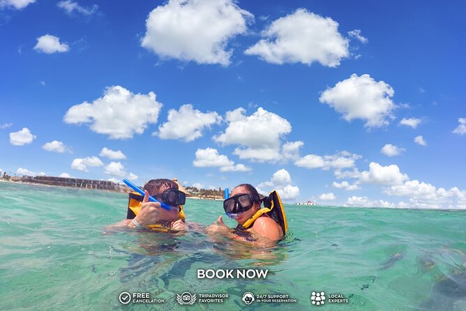 Coral Reef Snorkeling Expedition From Cancun With Beachside Lunch - Pickup and Confirmation