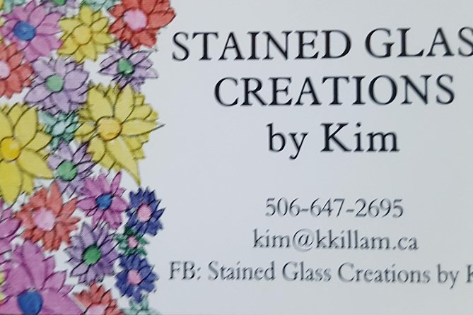Create Your Own Stained Glass Masterpiece - Tools and Materials Provided