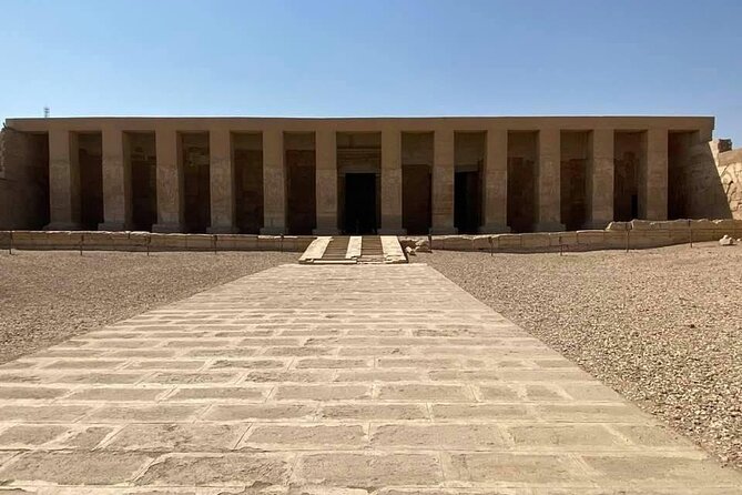 Day Trip From Luxor To Deandra & Abydos Temples [Private] - Inclusions