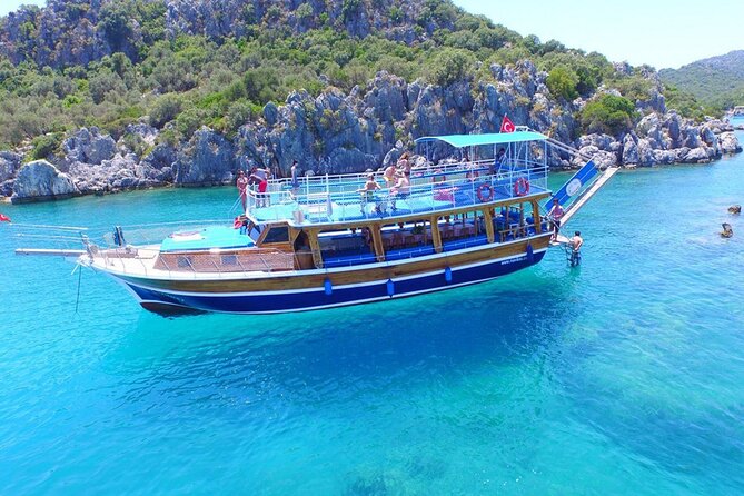 Demre, Kekova Bay by Boat, Myra, St.Nicholas Church - Scenic Boat Ride to Ancient Sites