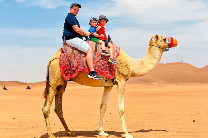 Desert Camel Ride With Live Shows & BBQ Buffet Dinner - Camel Riding Experience