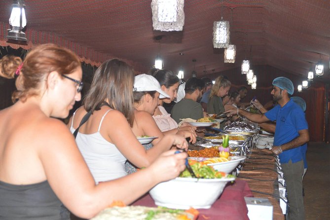 Desert Safari Dubai Pickup & Drop off by Land Cruiser - Dining and Refreshments