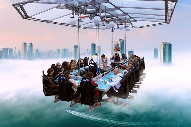 Dinner in the Sky at Dubai Marina With Optional Transfers - Middle Eastern Cuisine