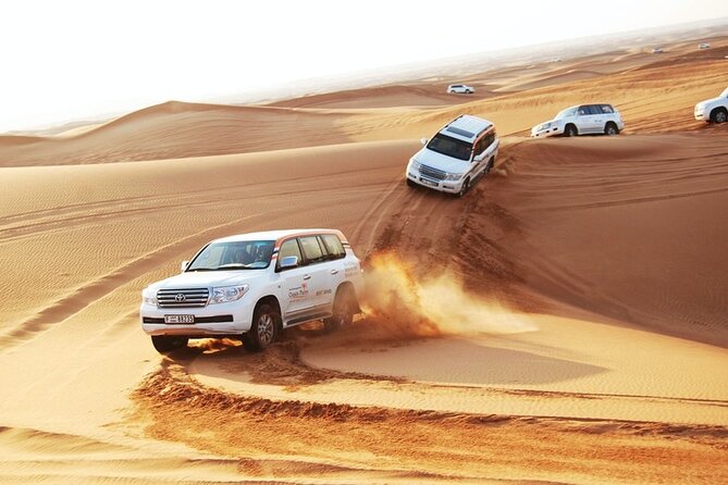 Dubai Desert Safari With BBQ Dinner - Dune Bashing Adventure