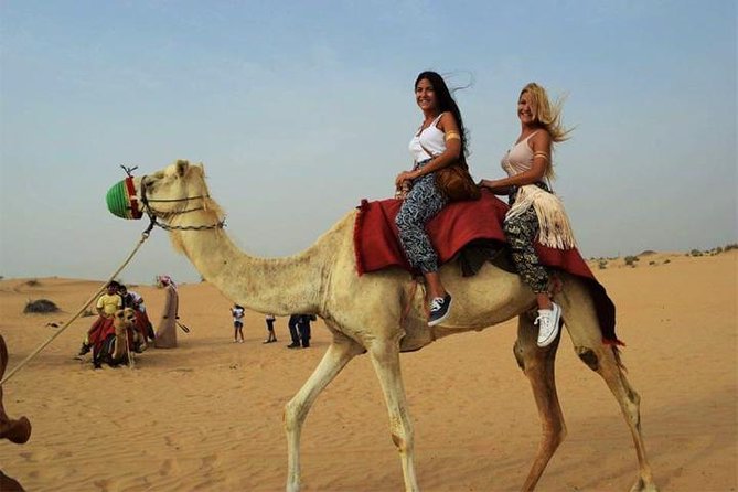 Dubai Desert Safari With Dance Show, Sand Boarding, Camel & BBQ - Desert Adventure Activities