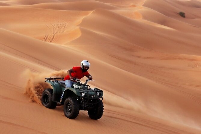 Dubai Red Dunes Evening Desert Safari With ATV Quad Biking - ATV Quad Biking Experience
