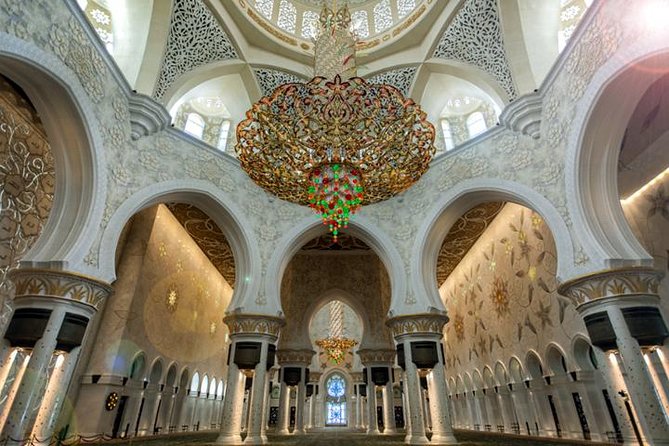 Dubai to Abu Dhabi Full Day Tour With Grand Mosque - Inclusions and Transportation Details